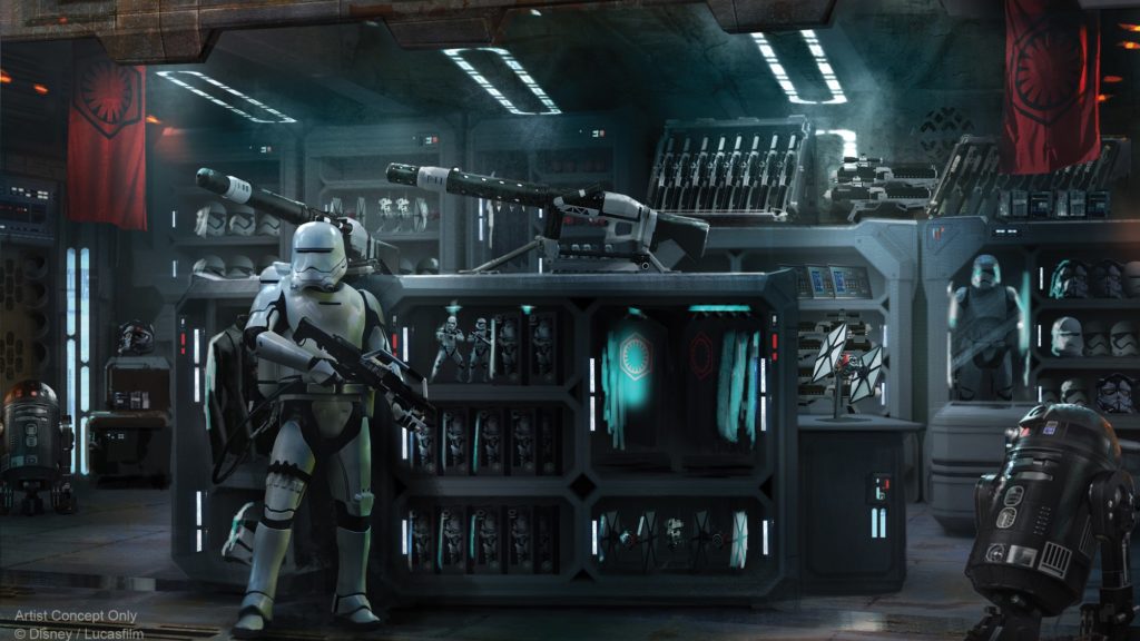 First Order Cargo in Star Wars: Galaxy's Edge