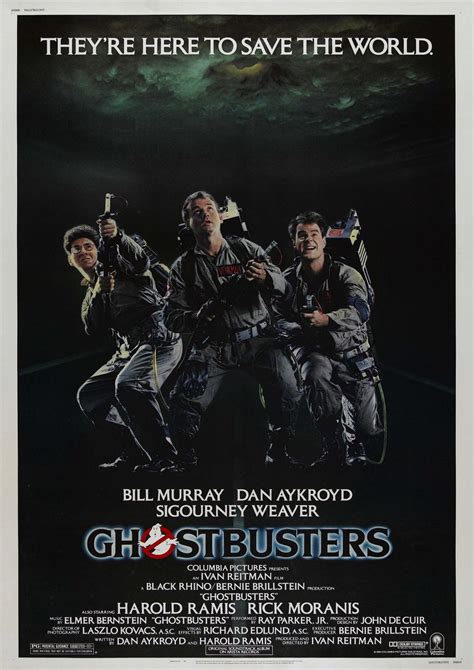 "Ghostbusters" (1984) movie poster