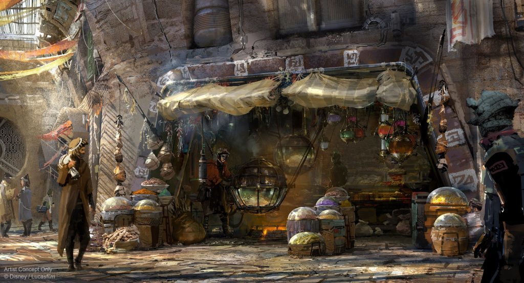 Kat Saka's Kettle in Star Wars: Galaxy's Edge