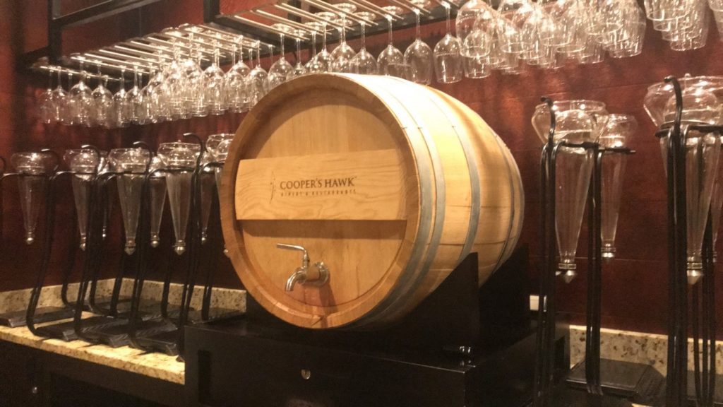 Cooper's Hawk's house barrel wine