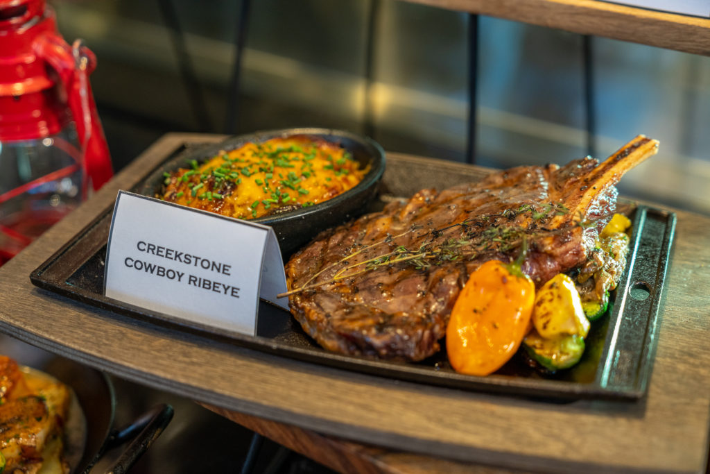 Creekstone Cowboy Ribeye at Universal Orlando's Bigfire