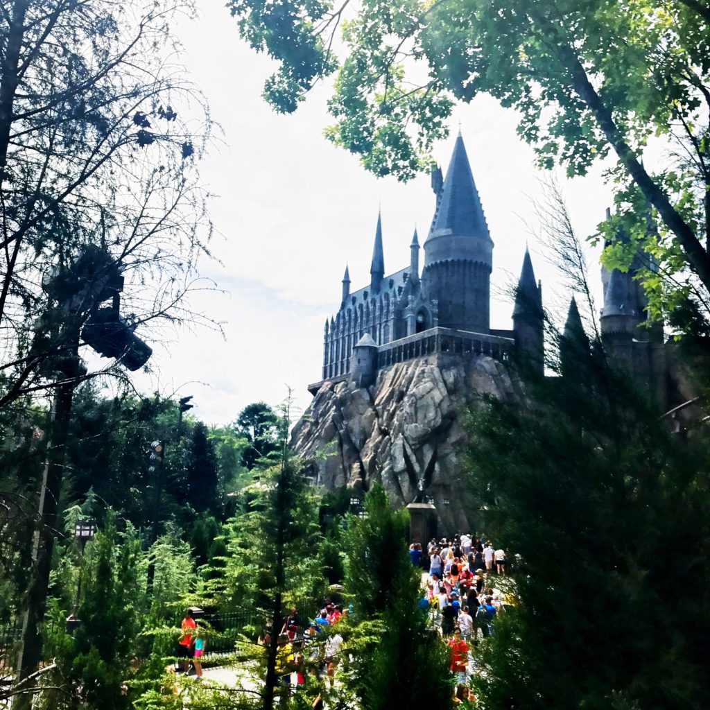Hogwarts Castle, home to Harry Potter and the Forbidden Journey