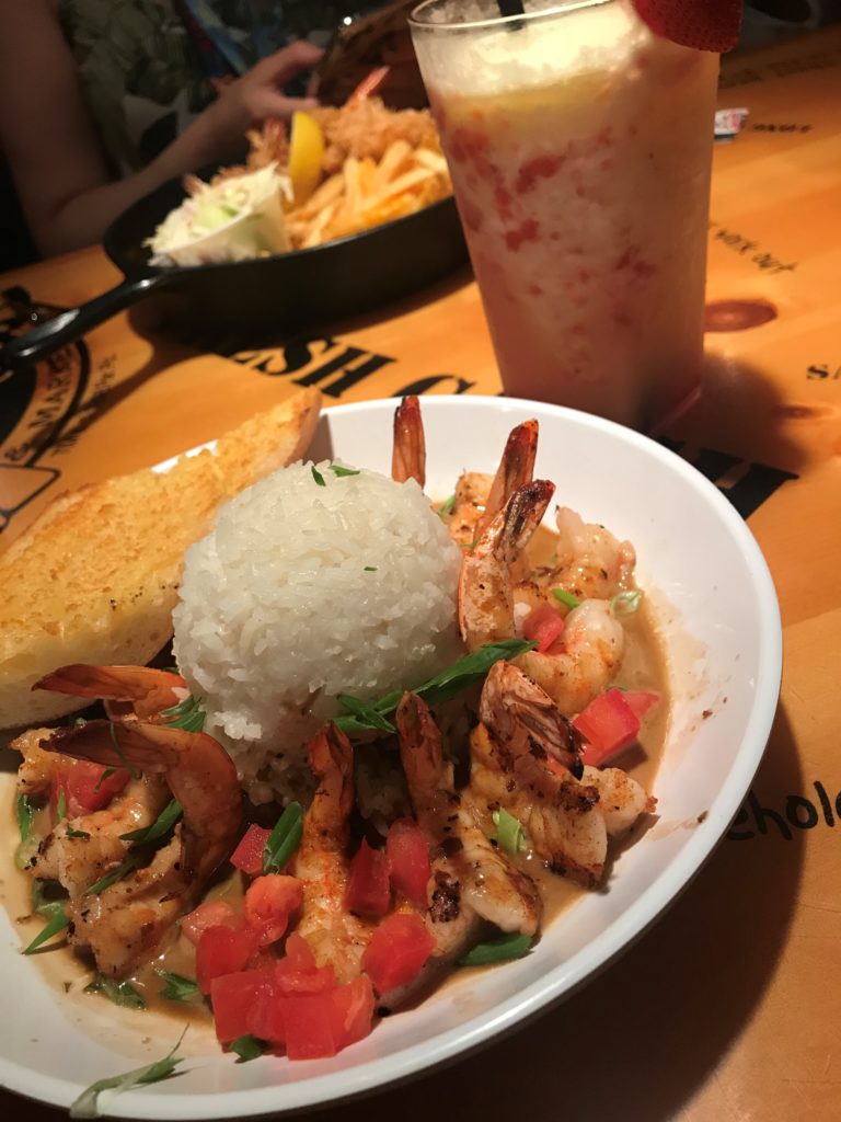 New Orleans Shrimp from Bubba Gump at CityWalk