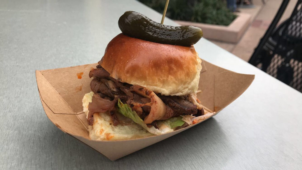 The Prime Rib Slider at The Polite Pig