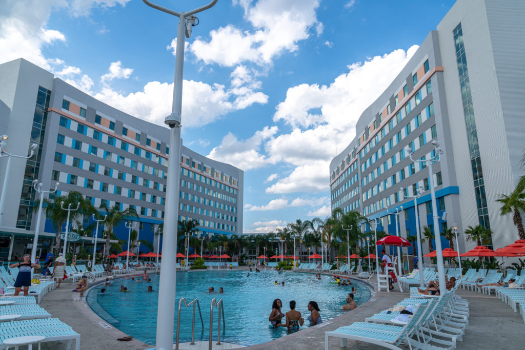 The pool at Surfside Inn and Suites