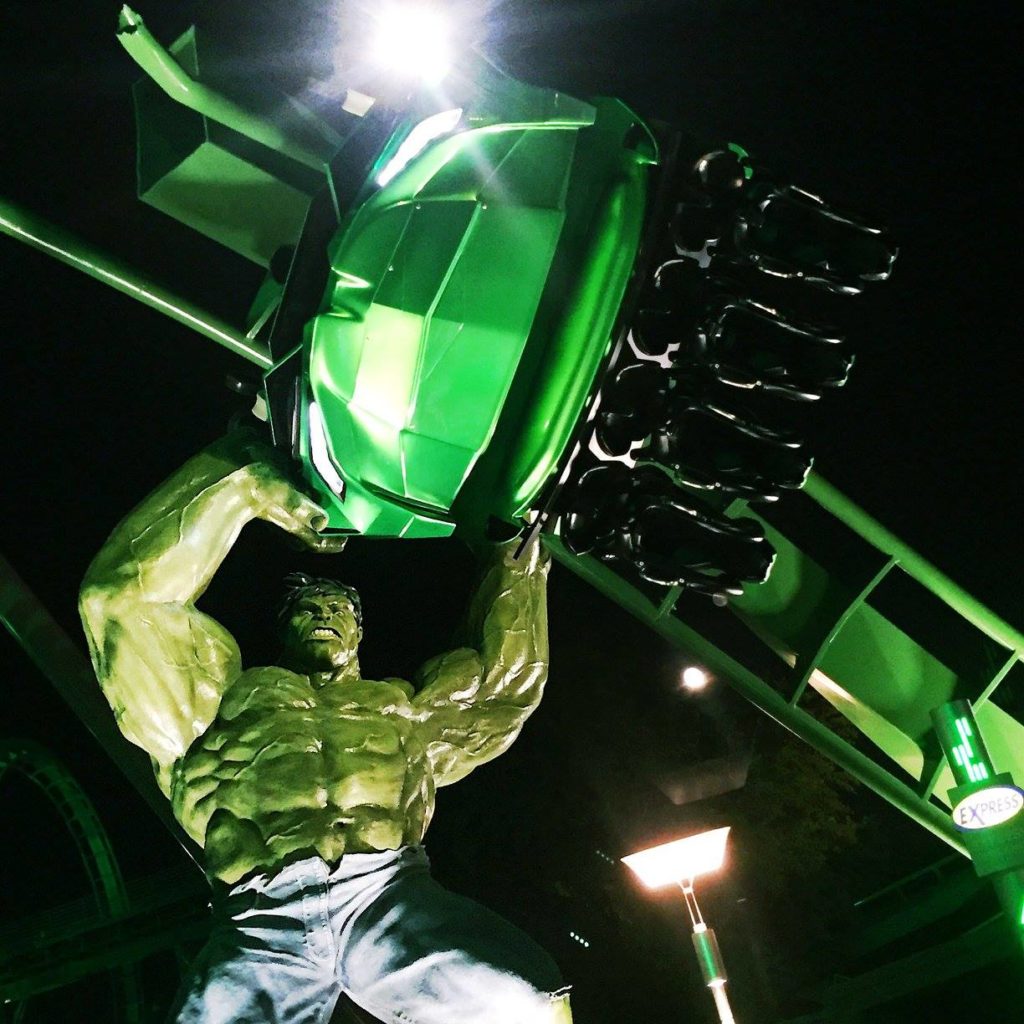 The Incredible Hulk Coaster