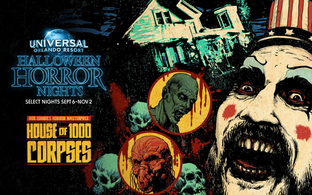 House of 1,000 Corpses at Halloween Horror Nights 2019