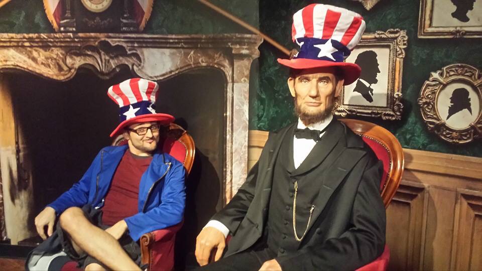 Great moments with Mr. Lincoln at Madame Tussauds