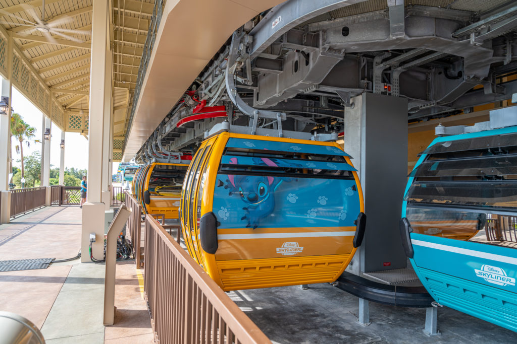 Disney Skyliner cabins