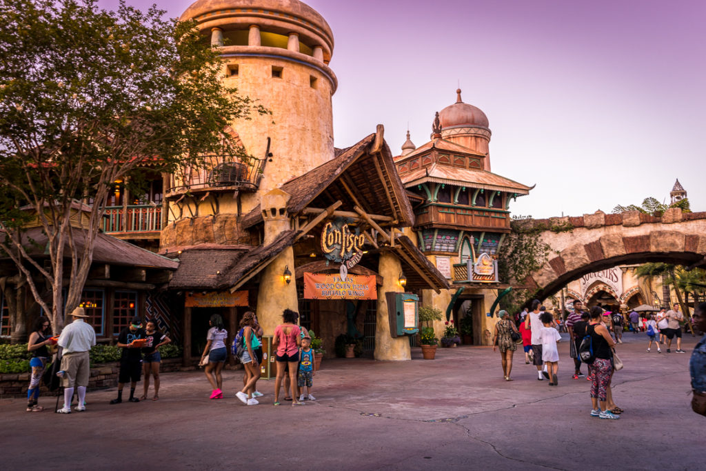 Confisco Grille at Islands of Adventure's Port of Entry