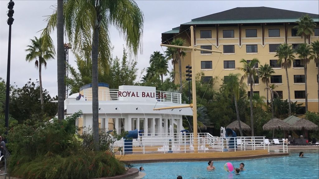 The Royal Bali Sea Water play area at Royal Pacific Resort