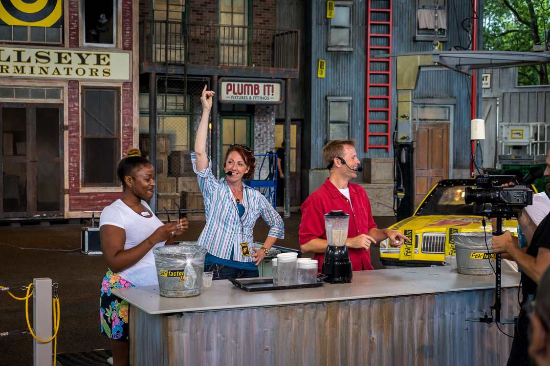 Universal Studios guests can volunteer to be in the show.