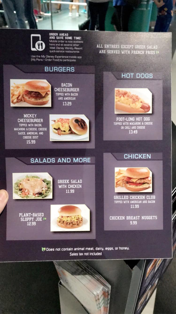 Review: Cosmic Ray's Starlight Cafe at Magic Kingdom