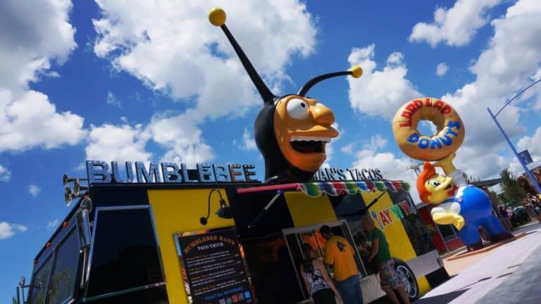 Bumblebee Man’s Taco Truck At Universal Studios Florida