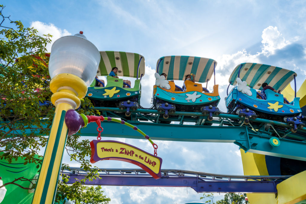 The High in the Sky Seuss Trolley Train Ride!