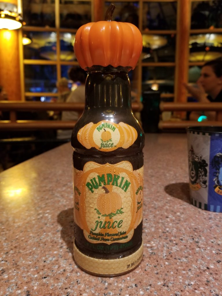 Pumpkin Juice from The Wizarding World of Harry Potter