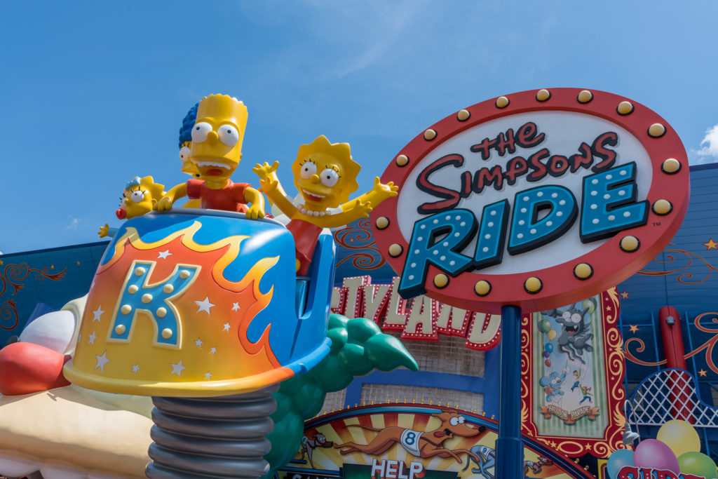 The Simpsons Ride at Universal Studios Florida