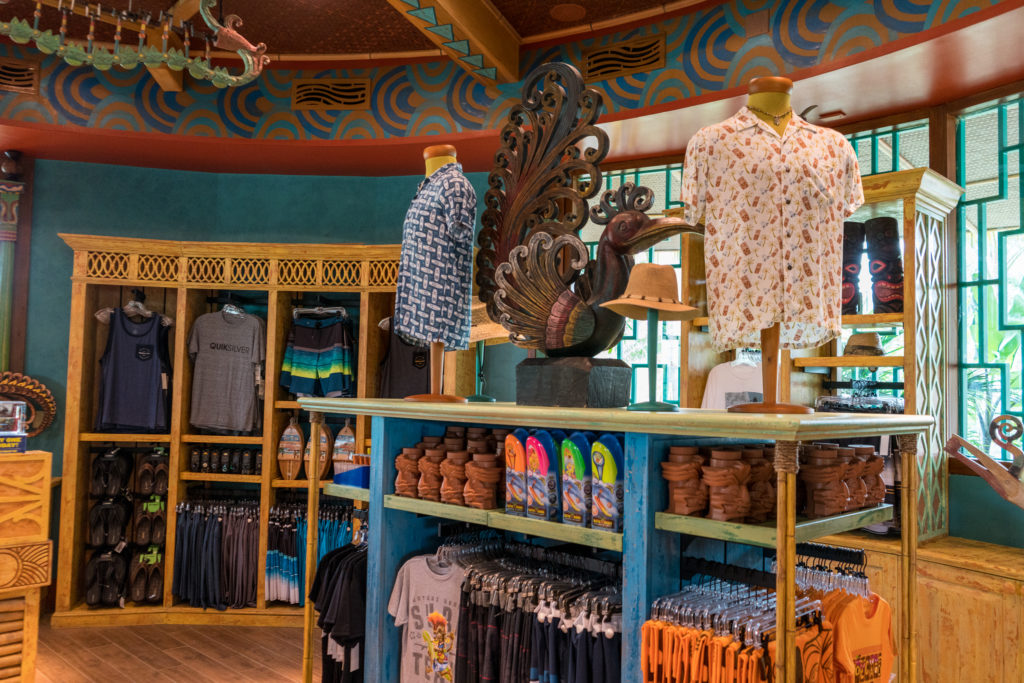 Apparel at Universal's Volcano Bay