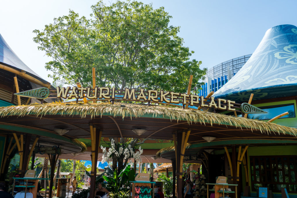 Waturi Marketplace at Universal's Volcano Bay