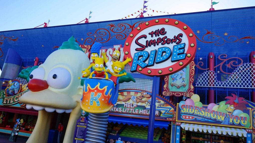 The Simpsons Ride at Universal Studios Florida