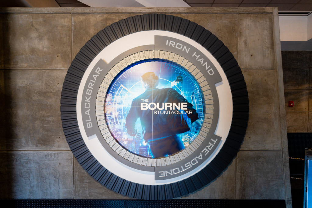 The Bourne Stuntacular logo