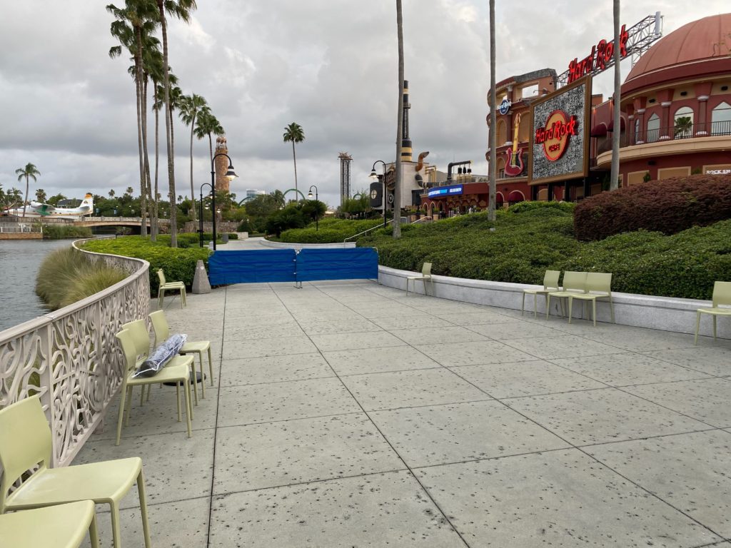 New U-Rest area at CityWalk