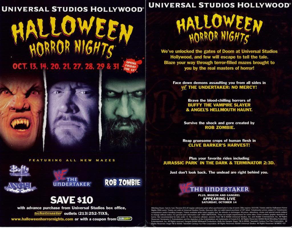 HHN Hollywood 2000