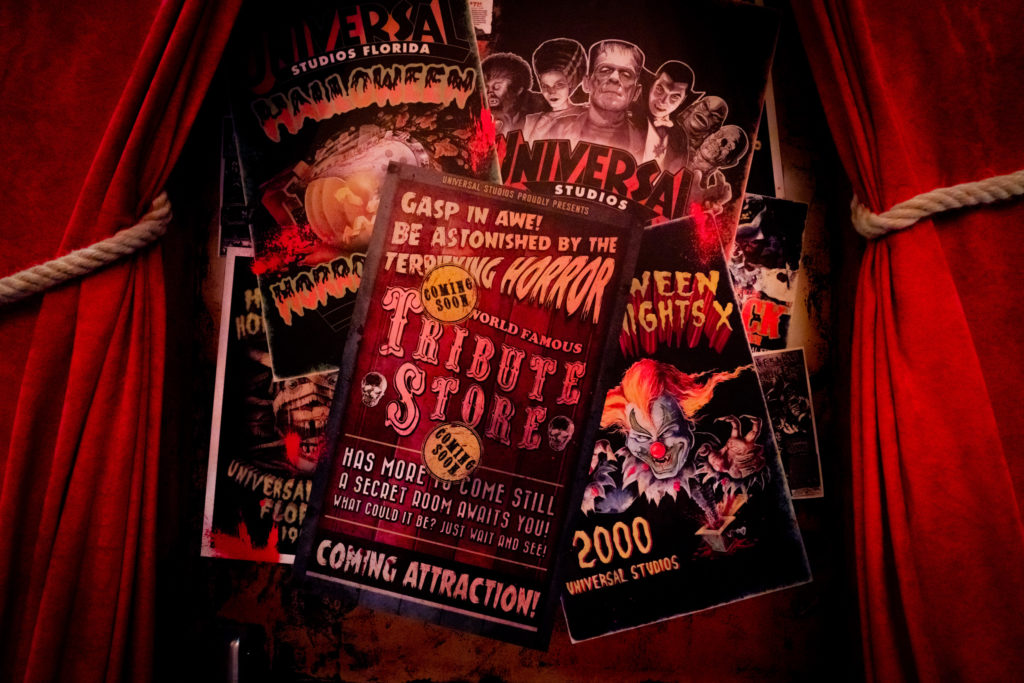 HHN Tribute Store 2020 - hidden room