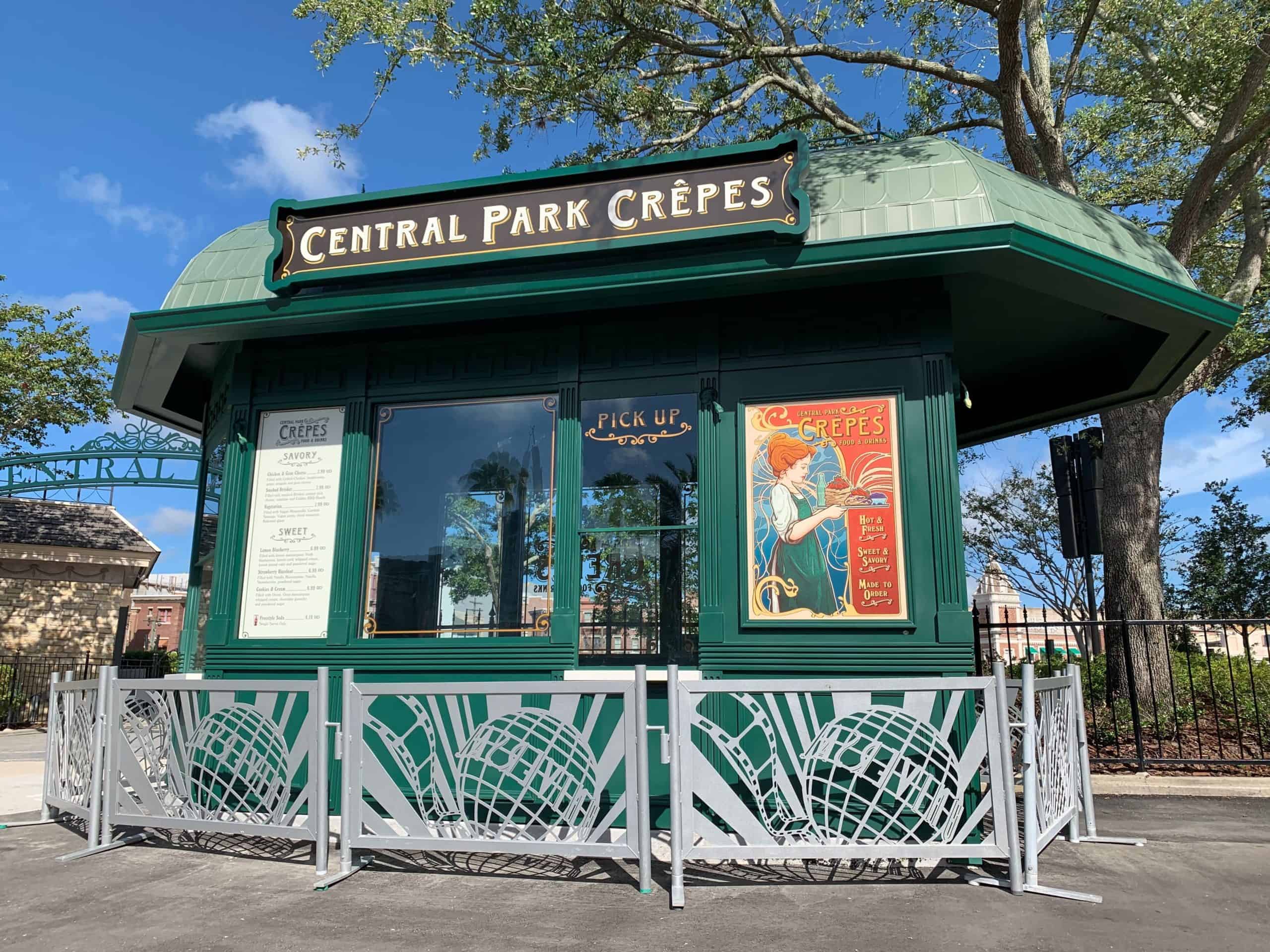 Central Park Crepes (quickservice) at Universal Studios Florida