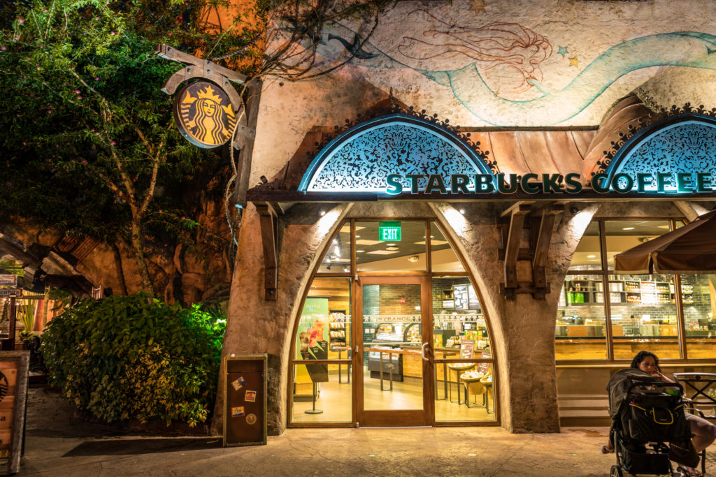 Starbucks island