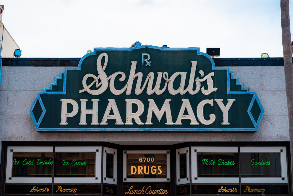 Schwab's Pharmacy in Universal Studios Florida