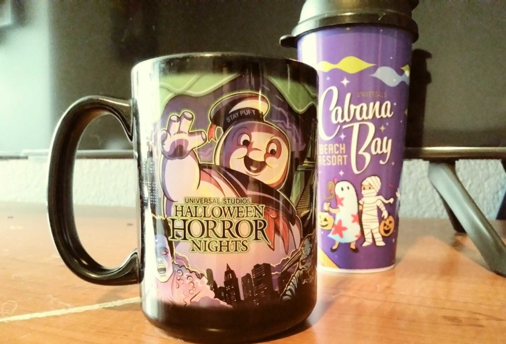 HHN and Cabana Bay Halloween mugs 2019