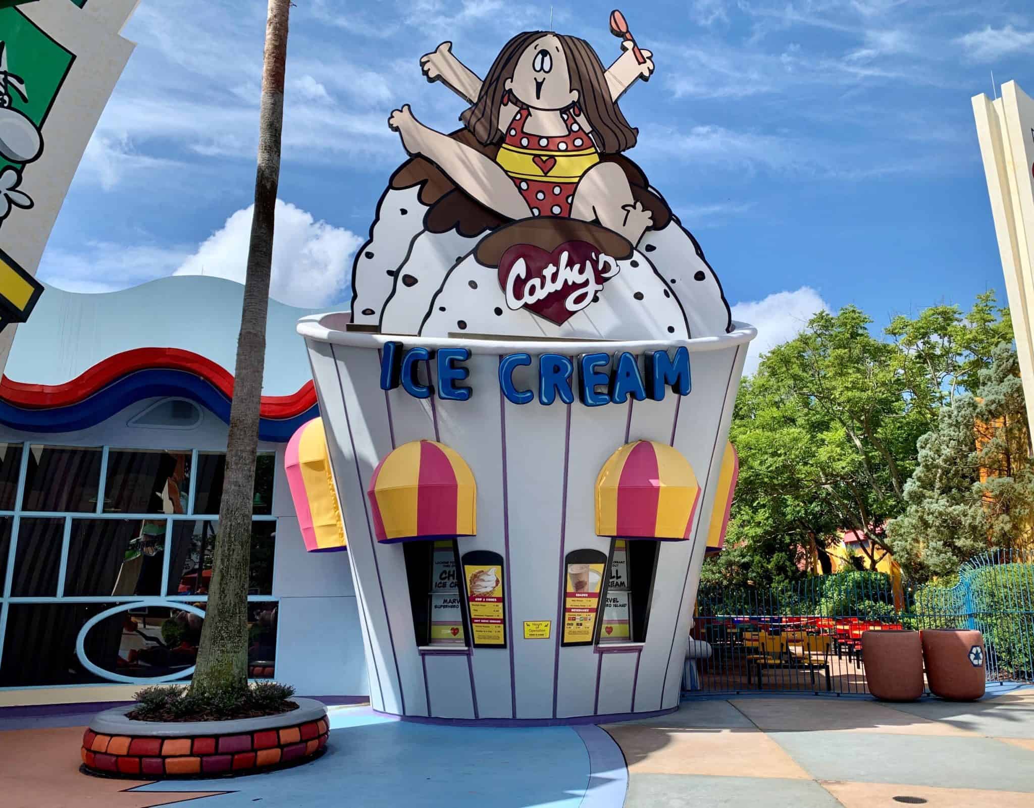 Cathy's Ice Cream (quickservice) at Universal's Islands of Adventure