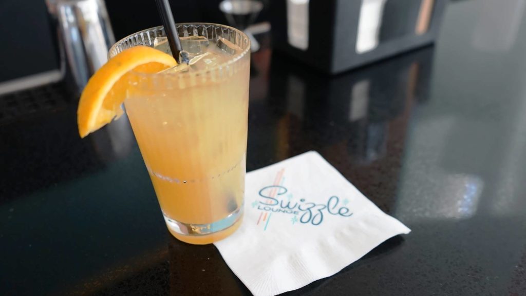 A Cocktail at Swizzle Lounge in Cabana Bay Beach Resort