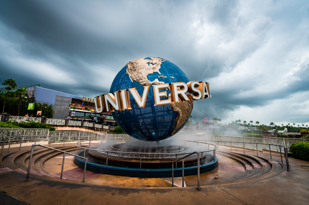 The globe at Universal Orlando Resort