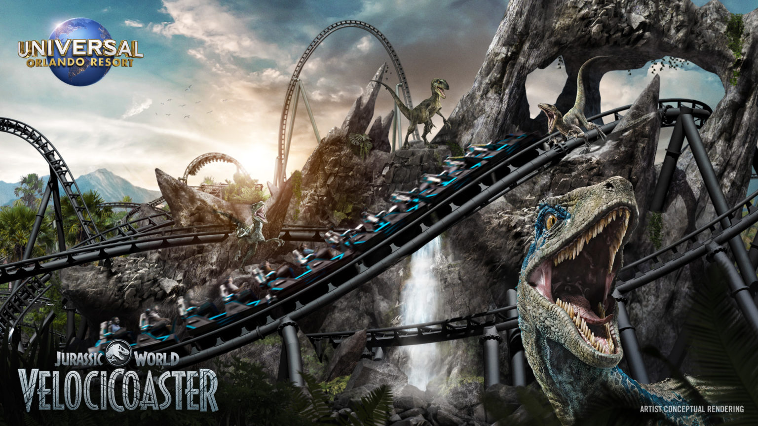 jurassic world velocicoaster universal orlando's islands of adventure