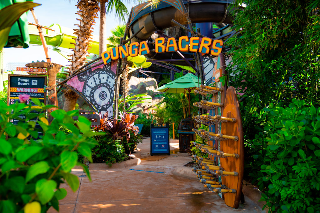 Punga Racers at Volcano Bay