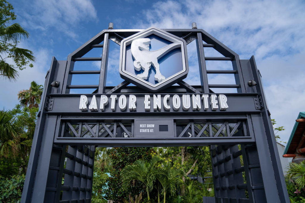 Raptor Encounter At Universal S Islands Of Adventure Orlando Informer