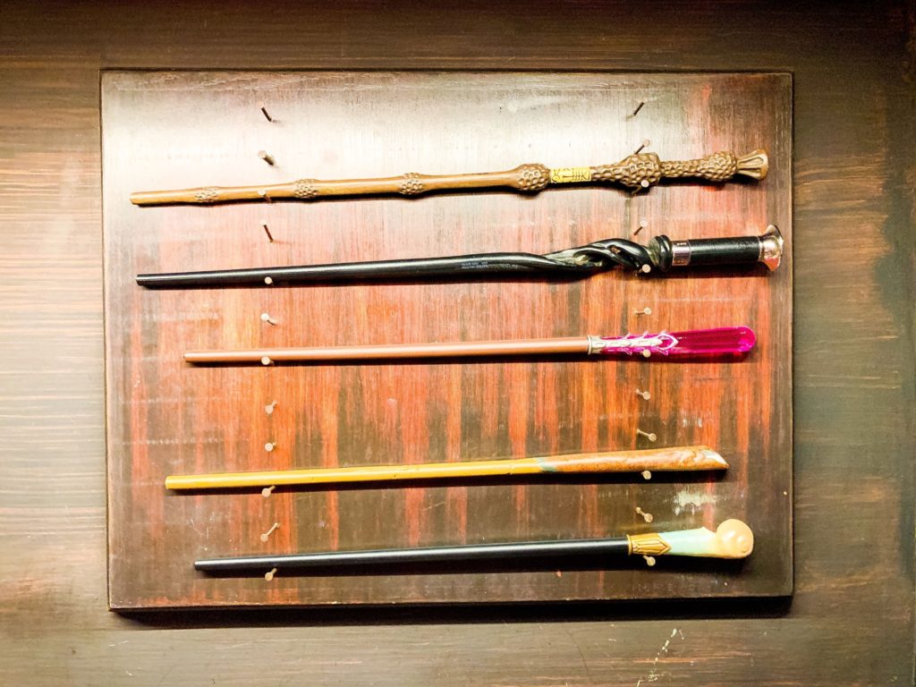 Fantastic Beasts wands at Universal Orlando