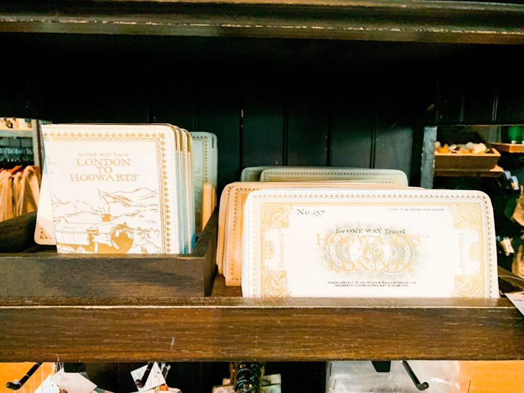 London to Hogwarts merch at Universal Orlando