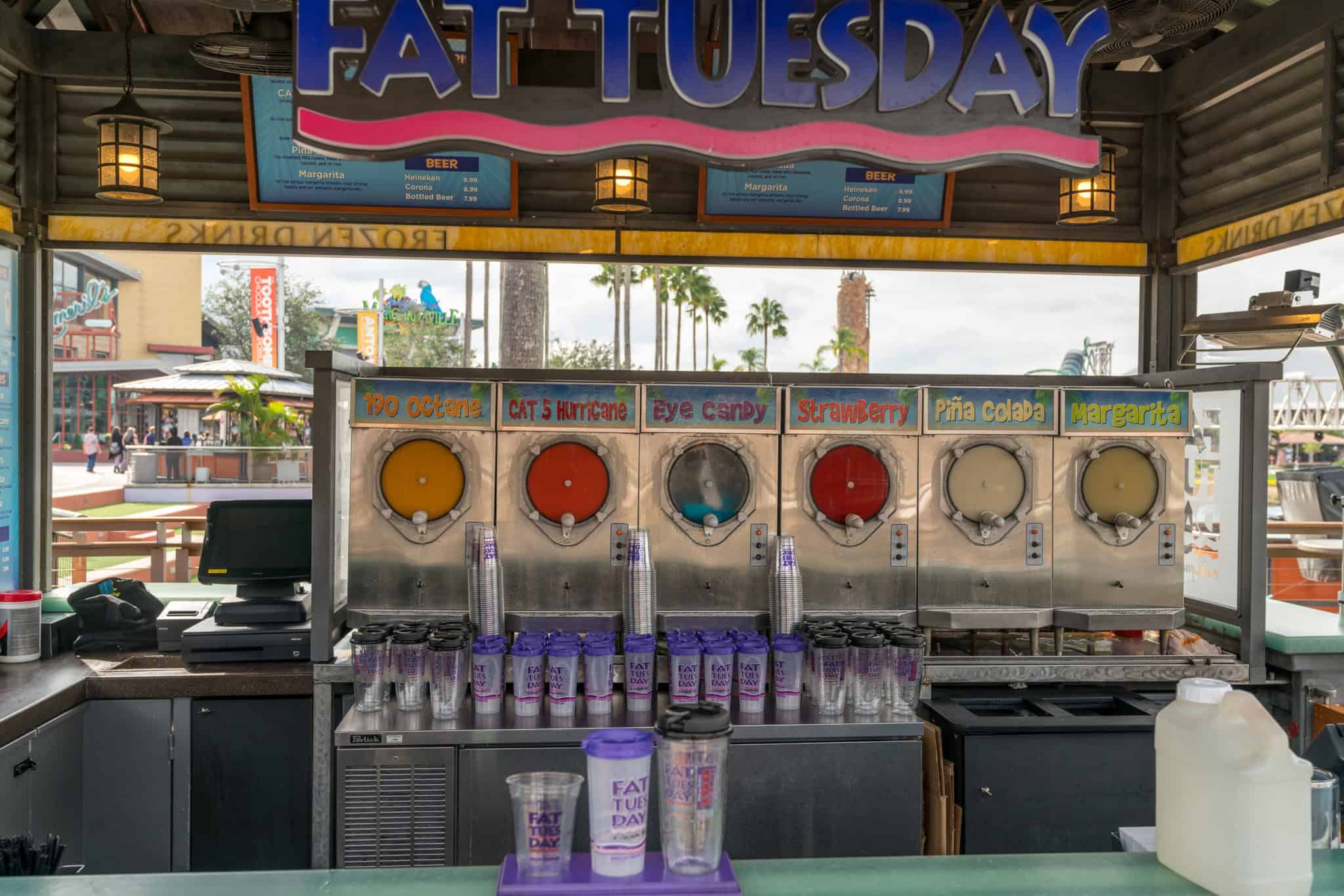 Fat Tuesday at Universal CityWalk Orlando Full Menu, HD Photos