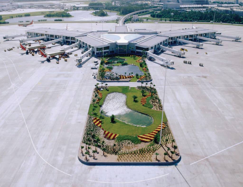 Orlando International Airport exterior