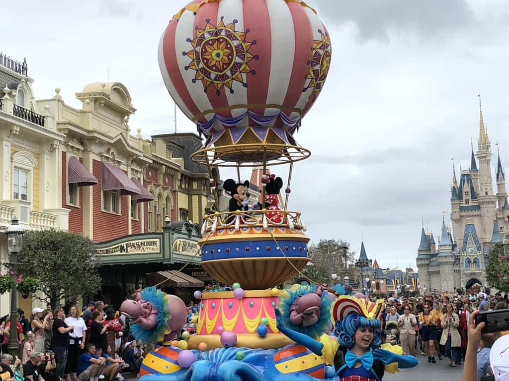 Disney parades at Magic Kingdom