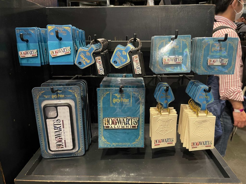 Expanded "Hogwarts alumni" merchandise at The Wizarding World of Harry Potter