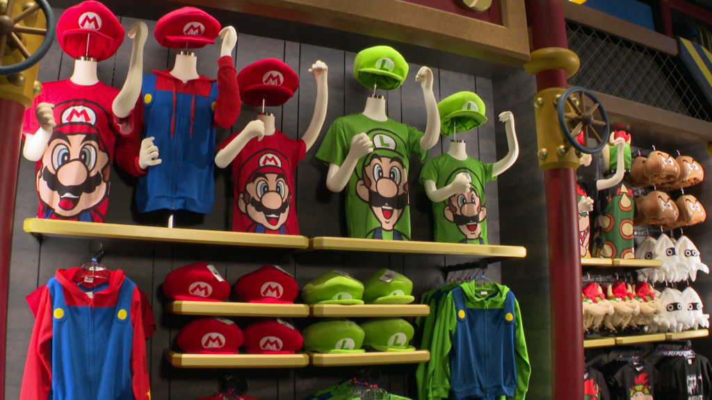 Super Nintendo World merch