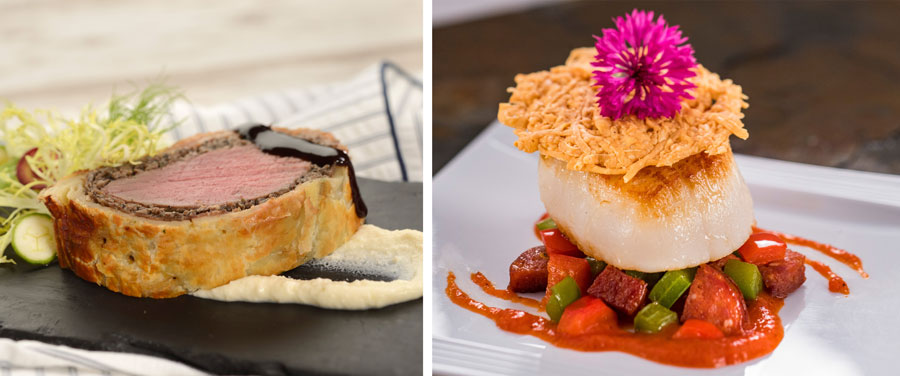 The Artist's Table: Beef Wellington and Pan-Seared Scallop