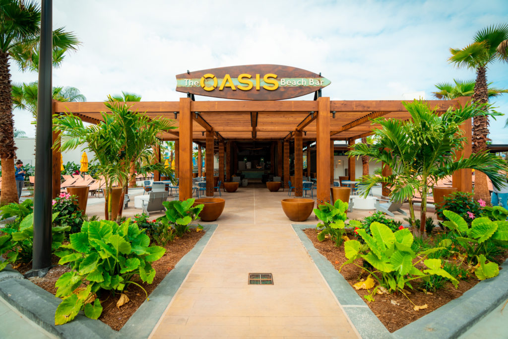 The Oasis Beach Bar at Dockside Inn and Suites