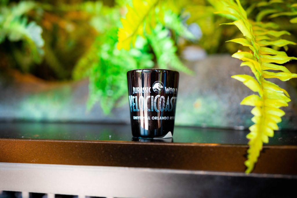 Jurassic World VelociCoaster toothpick holder - front