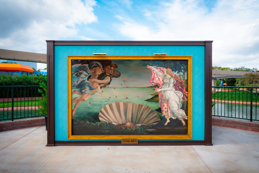 The Interactive Paint-by-Number Mural at EPCOT's Festival of the Arts is  Back! 