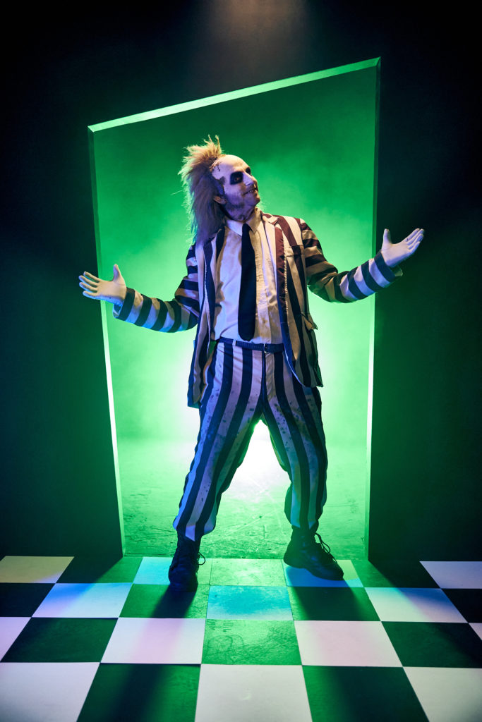 Beetlejuice haunted house at Halloween Horror Nights 2021